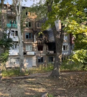Окупанти завдали ударів по Костянтинівці, пошкодивши газопровід