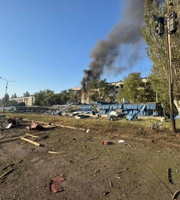 Оккупанты атаковали Константиновку ФАБами, город остался без газа