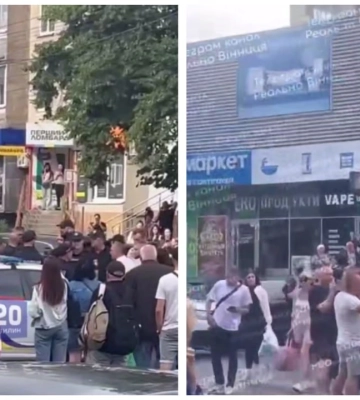 Стычка с ТЦК и полицией в Виннице переросла в масштабный протест: подробности (видео)