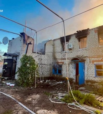 Окупанти влучили у будинок на Харківщині: четверо постраждалих, серед них - двоє дітей