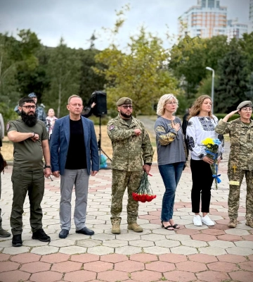 Над Одесою підняли стяг у День прапора України