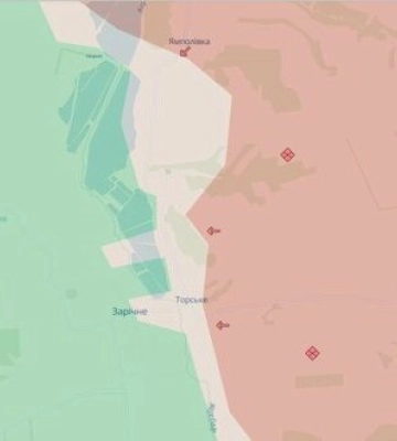 Ворог продовжує просуватися у Серебрянському лісництві, - DeepState. КАРТИ