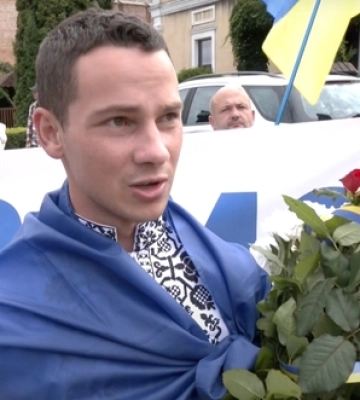 У Луцьку зустріли 24-річного військового, який провів у полоні РФ 3 роки