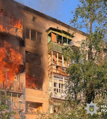 У Краматорську під час вчорашнього обстрілу загинули поліцейські
