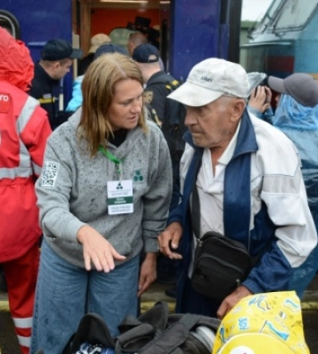 Рівненщина зустріла другий цьогоріч евакуаційний поїзд із Донеччини