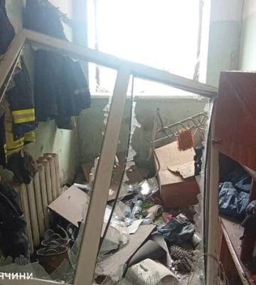 Росія вдарила по пожежній частині на Донеччині