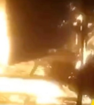 Під Кримськом спалили вежу зв&#039;язку, яку використовують військові