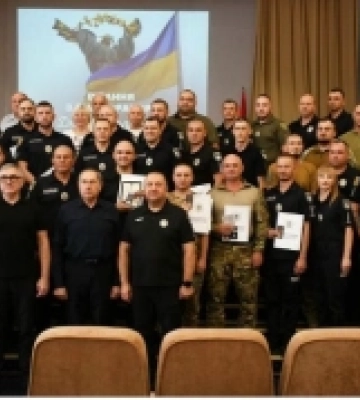 Поліцейські з Олександрівщини отримали відзнаки за службу в умовах воєнного стану