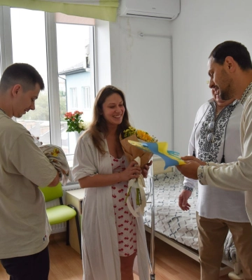 З нагоди свята влада області вітала немовлят у Рівному