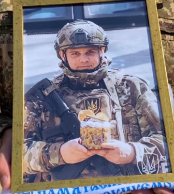 В Ірпені попрощалися із захисником Федором Радьком із Сум