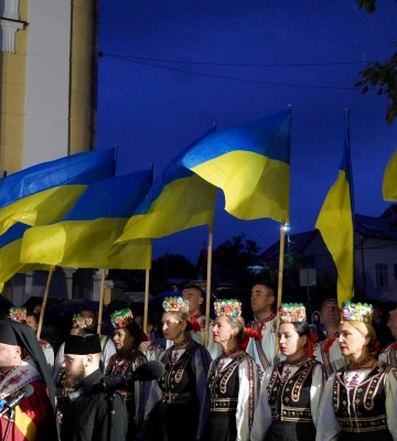 На Закарпатті відзначають 34-ту річницю Незалежності України