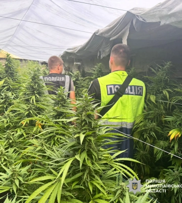 На Миколаївщині поліцейські викрили організатора ретельно прихованої наркотеплиці. ФОТО