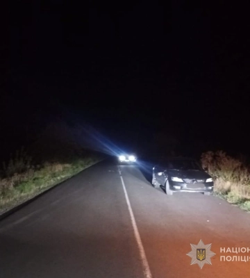 ДТП на Одещині: 23-річна водійка збила чоловіка, що раптово вийшов на дорогу, - ФОТО
