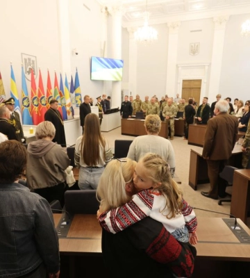 У Львові ще 30 полеглих воїнів нагородили міською відзнакою