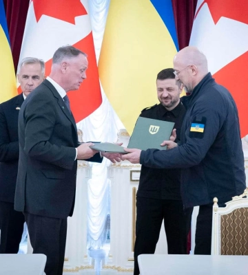 Україна та Канада домовилися про спільне виробництво оборонної продукції