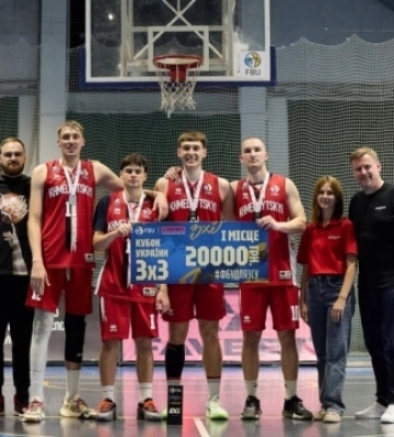 БК «Хмельницький» виграв домашній етап Кубка України з баскетболу 3х3