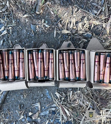 На Миколаївщині поліцейські затримали «на гарячому» чоловіка під час збуту боєприпасів