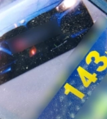 На володимирській трасі патрульні оштрафували «беемвіста» за значне перевищення швидкості
