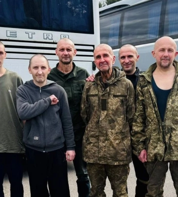 Скільки військових із Херсонщини повернулися з полону в День Незалежності