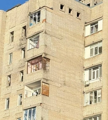 Росія атакувала Суми двома дронами: пошкоджено житловий будинок та АЗС