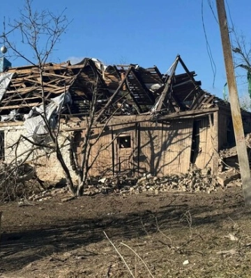 КАБи вдарили по Кушугумській громаді на Запоріжжі: зруйновані будинки та церква. ФОТО