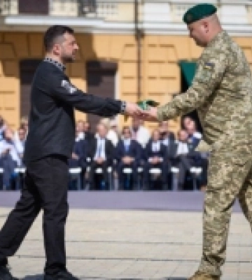 Президент України вручив почесну відзнаку «За мужність та відвагу» Подільському прикордонному загону