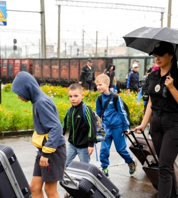 До Рівного приїхали діти з прифронтового Запоріжжя на відпочинок та оздоровлення