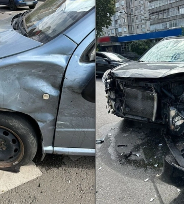 У центрі Сум на перехресті сталася ДТП