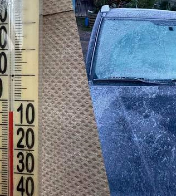 У гірському селі на Буковині зафіксували п&#039;ятиградусний мороз
