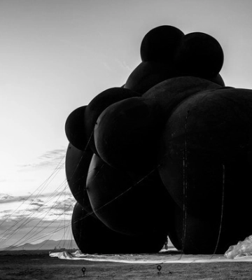 Українська &quot;Чорна Хмаринка&quot; на Burning Man зруйнована ураганом