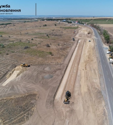 На трасі в Одеській області облаштовують майданчик для стоянки й відпочинку