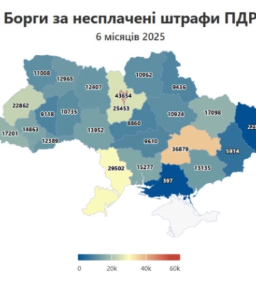 Хто найчастіше не платить штрафи за ПДР – статистика