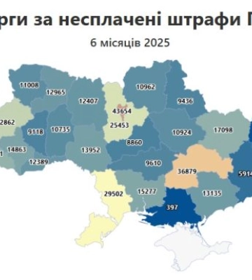 Більше 15 тис боргів накопичили миколаївські водії за пів року