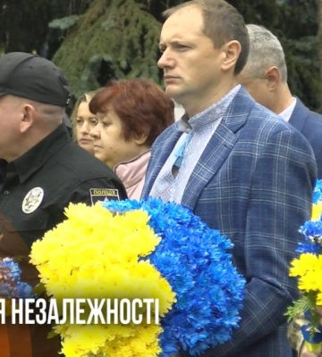 &quot;Жоден українець не забуде той день&quot;: у Рівному відзначили 34-й День Незалежності (ВІДЕО)