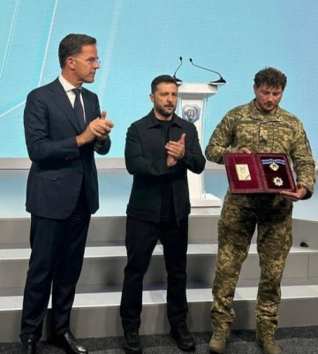 Президент нагородив ветерана з  Кропивницького орденом «За мужність»  І ступеня 