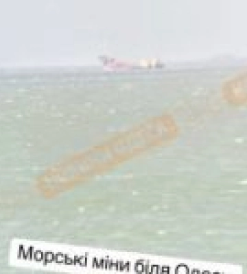 Морські міни знову виявлено поблизу узбережжя Одеси