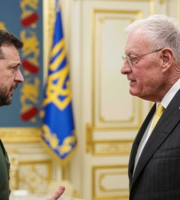 Зеленський зустрівся з Келлогом у Києві: говорили про оборонну співпрацю, тиск на РФ, повернення викрадених дітей