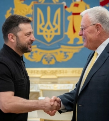 Зеленський після зустріч з Келлогом: «очікуємо, що найближчим часом будуть визначені ключові основи безпеки»
