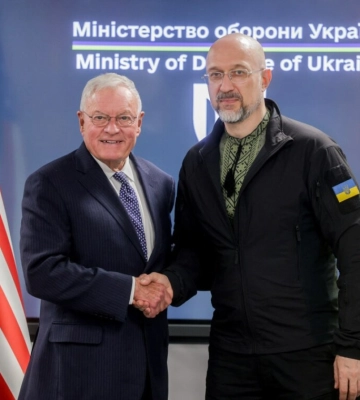 Шмигаль обговорив з Келлогом підготовку до угоди зі США щодо виробництва дронів