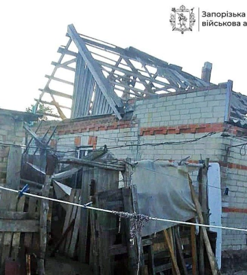 Росіяни за добу 480 разів били по Запорізькій області, є поранений