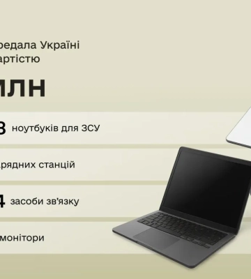 Чотири країни з IT-коаліції передали Україні обладнання на 10 млн євро