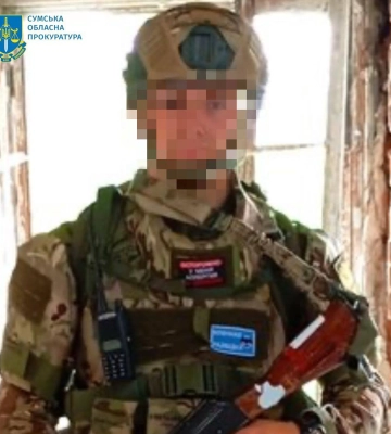 Тростянецький суд засудив на 10 років тюрми російського окупанта за жорстоке поводження з цивільним населенням