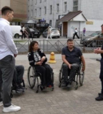 У Рівному запустили інклюзивний маршрут, побудований за кошти приватних інвесторів