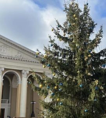 У Полтаві уже почали обговорювати встановлення новорічної ялинки
