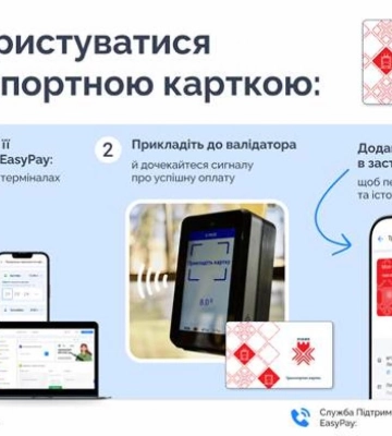 Новий етап впровадження е-квитка: у Рівному відкрили продаж загальних транспортних карток
