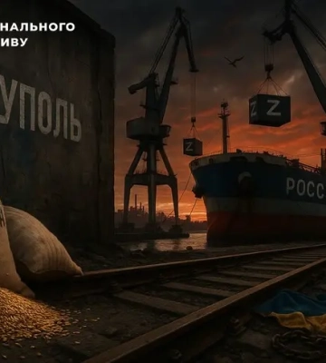 Через Мариупольский порт Россия вывозит украинские пшеницу, металл и уголь