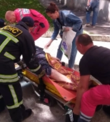 На Кіровоградщині врятовали жінку, яка потребувала невідкладної медичної допомоги
