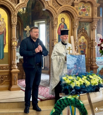 Життя обірвалось від тяжких поранень: на Волині попрощались з Героєм Андрієм Манойлом