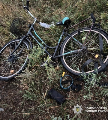 На Харківщині затримали водія, який збив велосипедиста та зник з місця ДТП