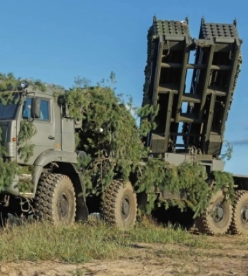 Сили оборони уразили російську систему дистанційного мінування «Земледелие»